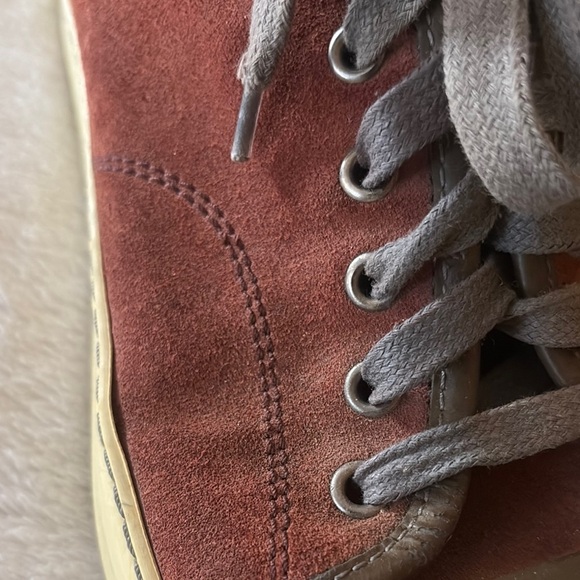 Gently Loved Men's Suede Leather Sneakers by LANVIN - Picture 5 of 8